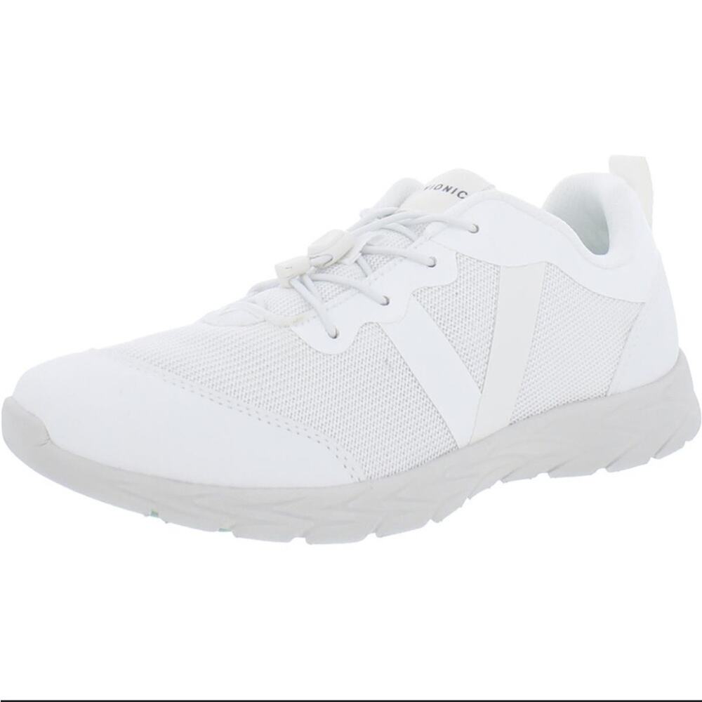 Vionic White Norelle Womens Performance Fitness Running Sneaker